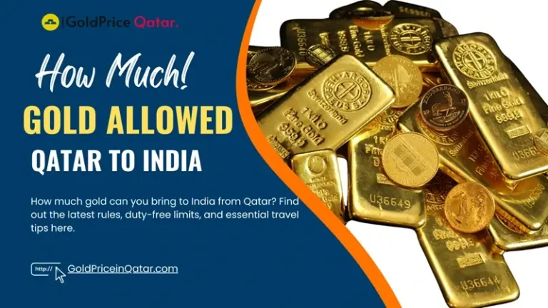 How much gold can you bring to India from Qatar in 2024?